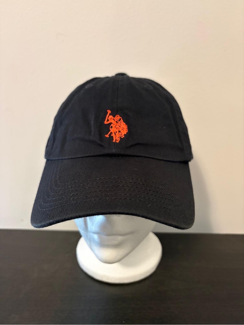US Polo ASSN Hat with Polo Player Emblem